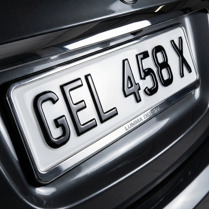 3D & 4D NUMBER PLATES